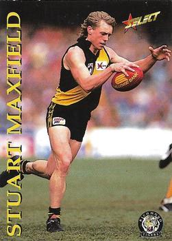 1995 Select AFL #131 Stuart Maxfield Front